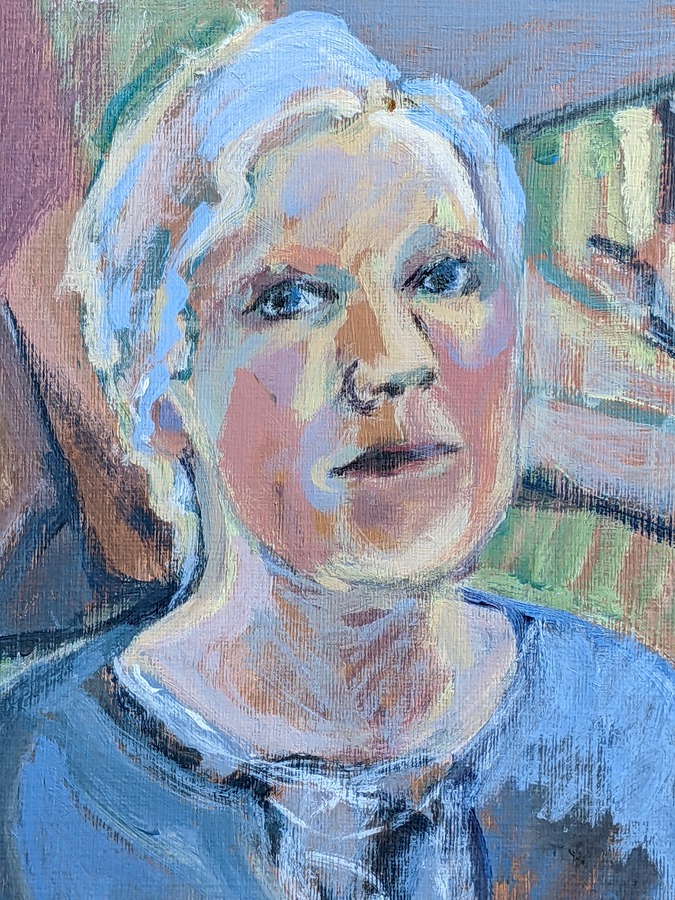 Self-portrait - Theresa
